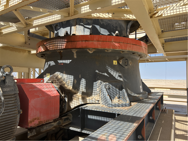 Unused 6,500 Tph Crushing Heap Leach Processing Plant)